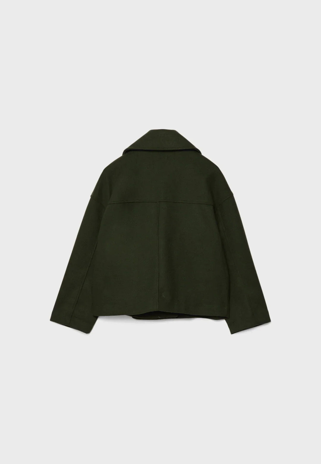 Blazer Court et Cintré à Double Boutonnage Pour Femme