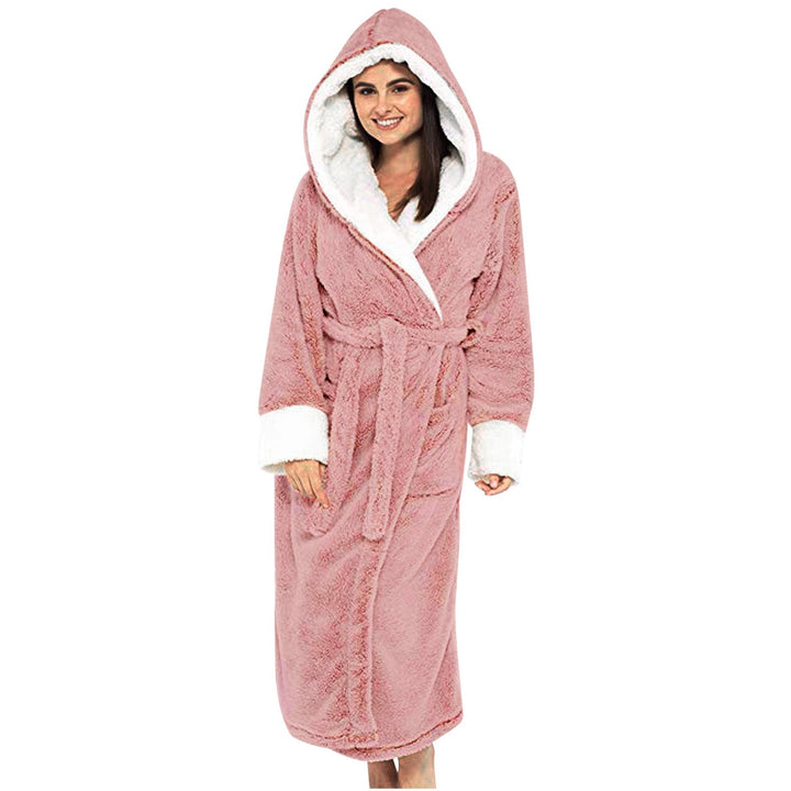Peignoir Polaire Capuche Femme Douillet