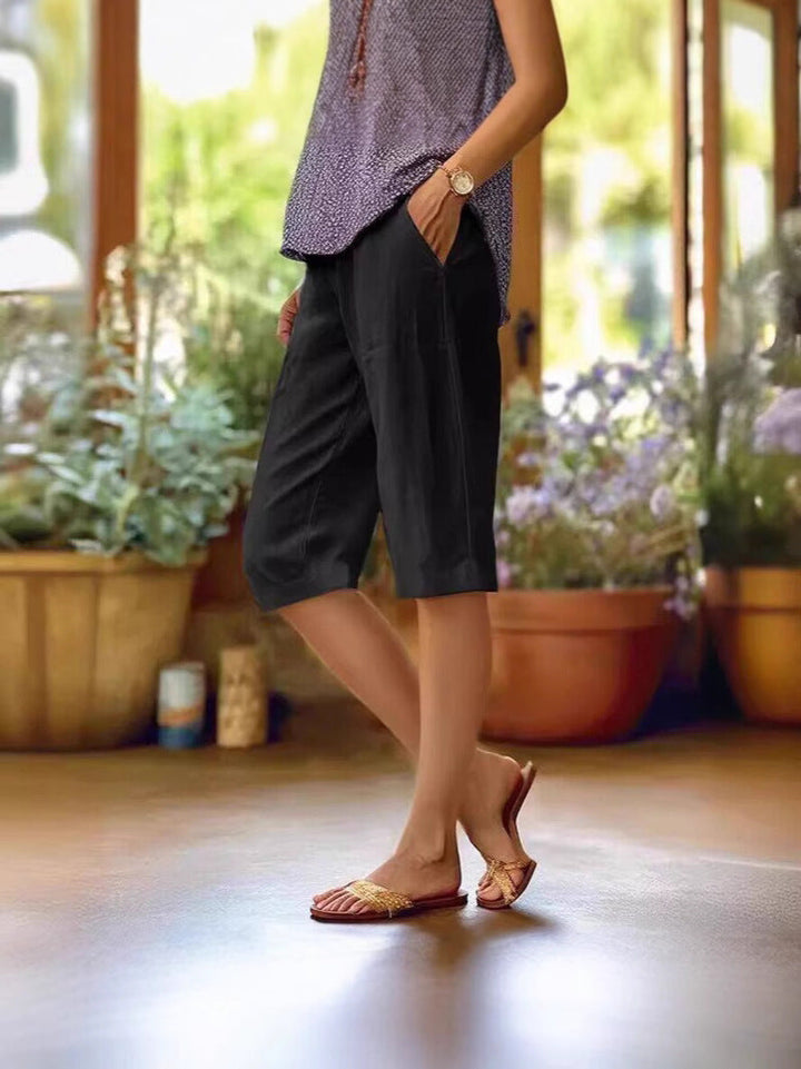 Short Long Ample Femme Décontracté Été