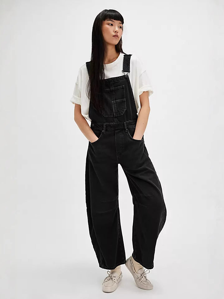 Salopette Femme Oversized Poches Pratiques