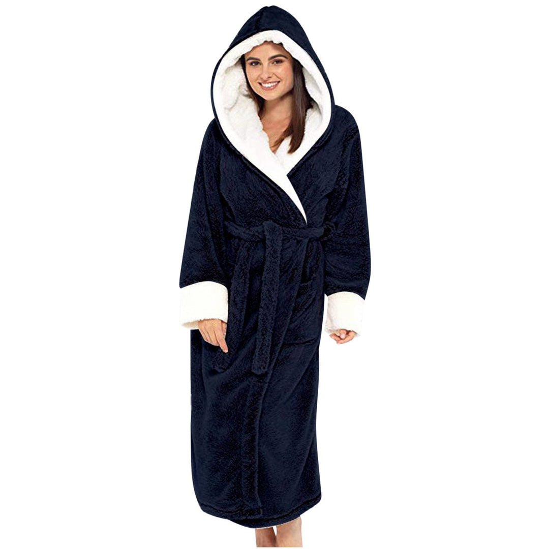 Peignoir Polaire Capuche Femme Douillet