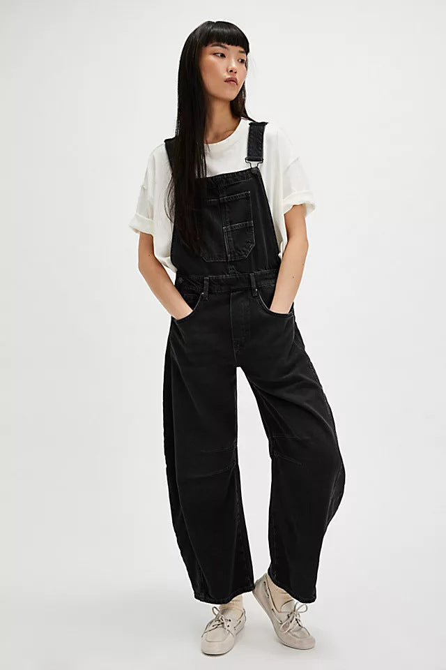 Salopette Femme Oversized Poches Pratiques