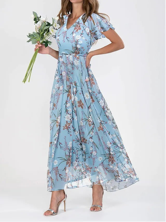 Robe Midi Femme Coupe Cintrée