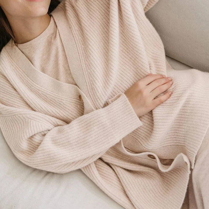 Cardigan Cachemire Oversize Femme