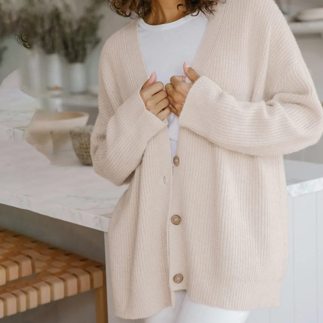 Cardigan Cachemire Oversize Femme