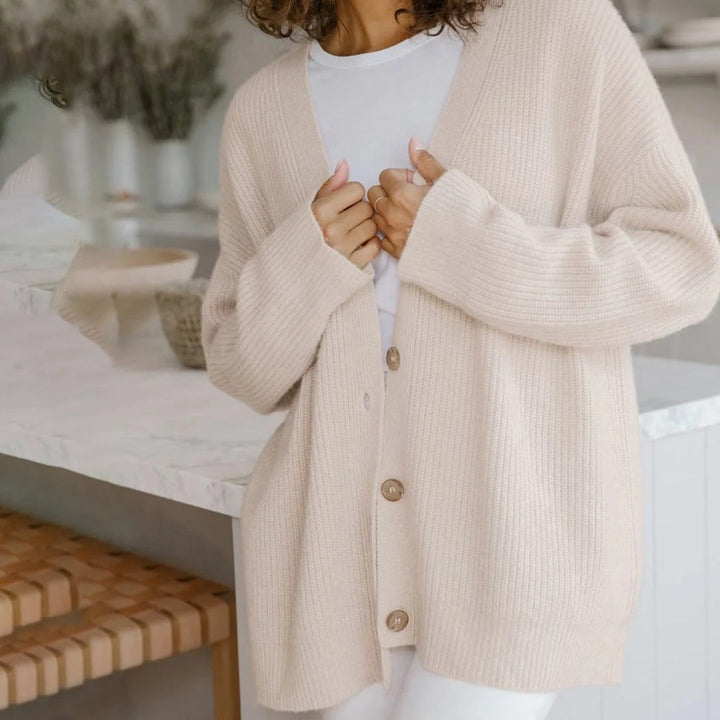 Cardigan Cachemire Oversize Femme