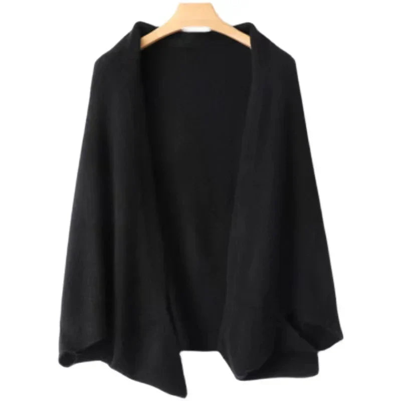 Cardigan Châle Ouvert Femme