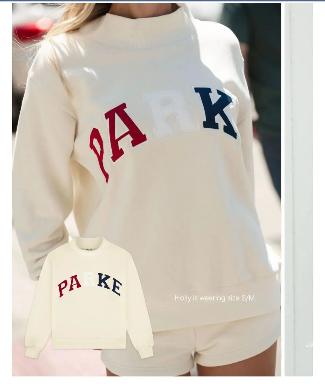 Sweat Oversize Graphique Femme Manches Longues