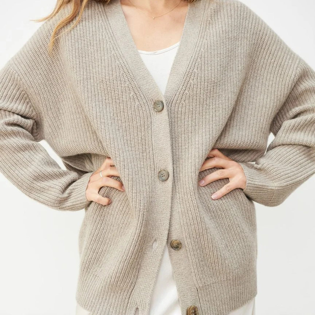 Cardigan Cachemire Oversize Femme
