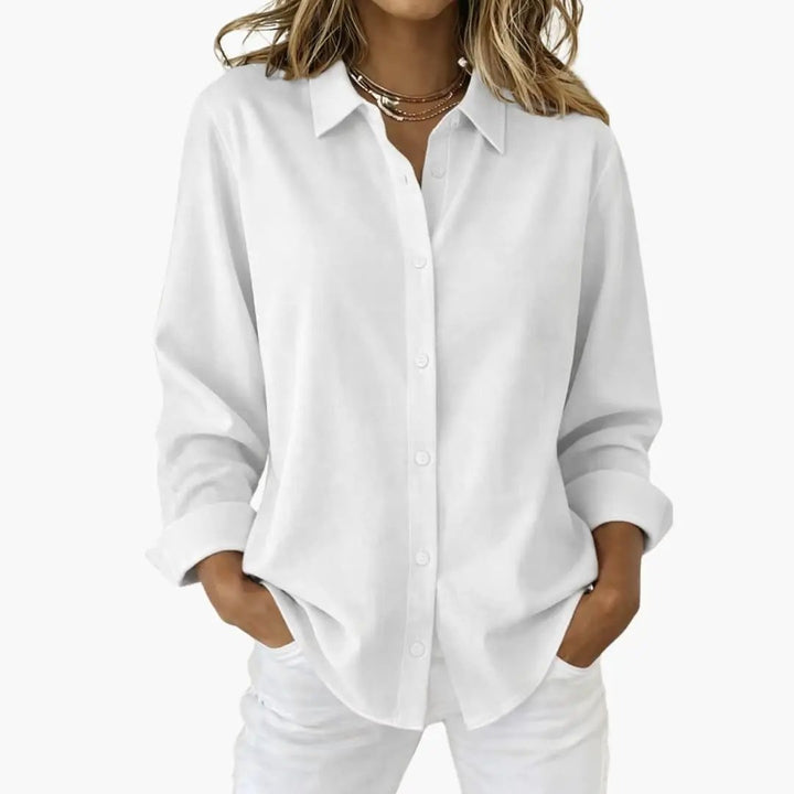 Chemise Femme Manches Longues Coupe Fluide