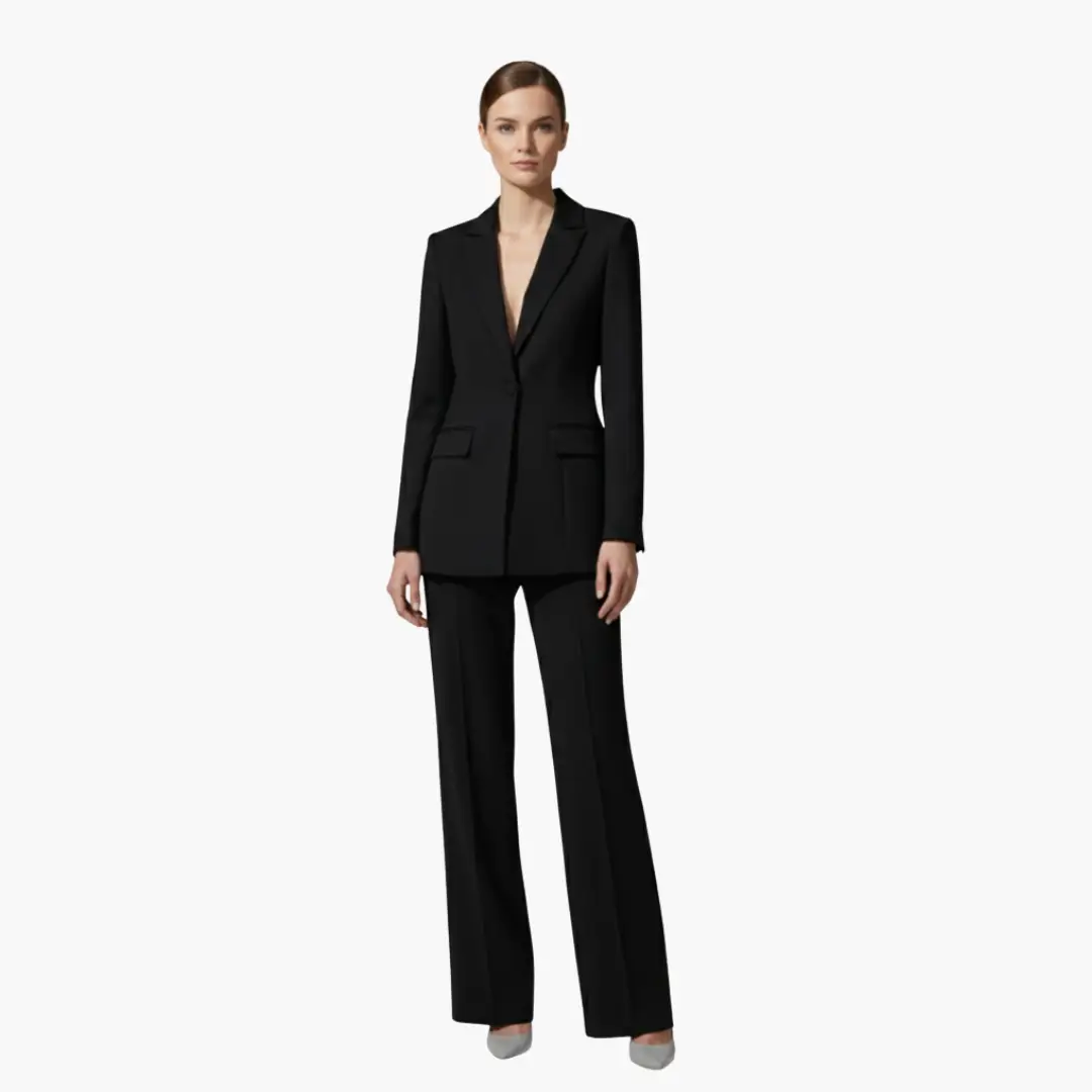 Completo da donna con blazer e pantaloni