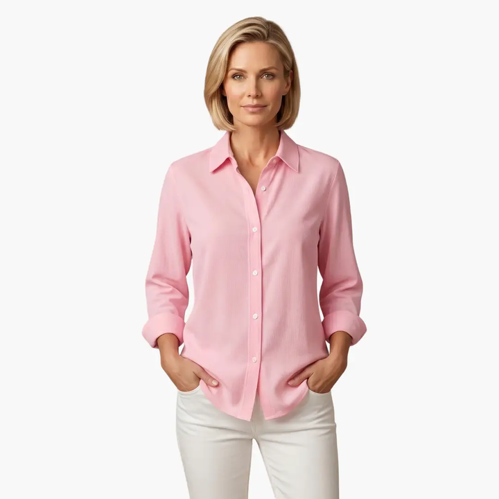 Chemise Femme Manches Longues Coupe Fluide