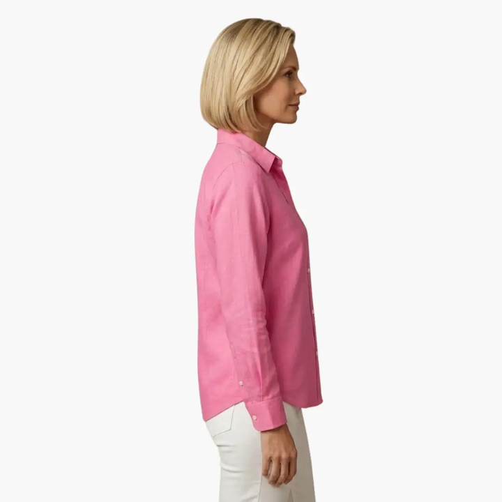 Chemise Femme Manches Longues Coupe Fluide