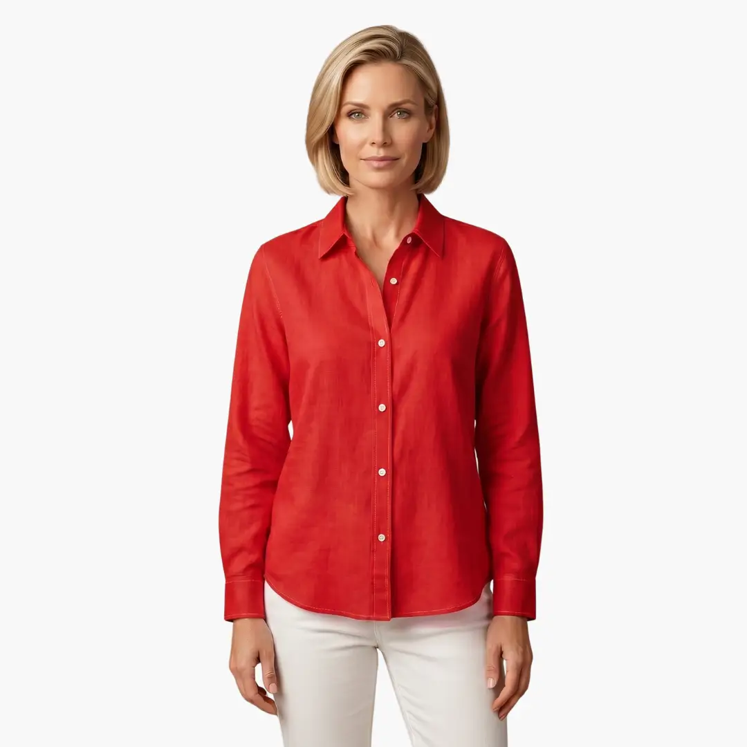 Chemise Femme Manches Longues Coupe Fluide