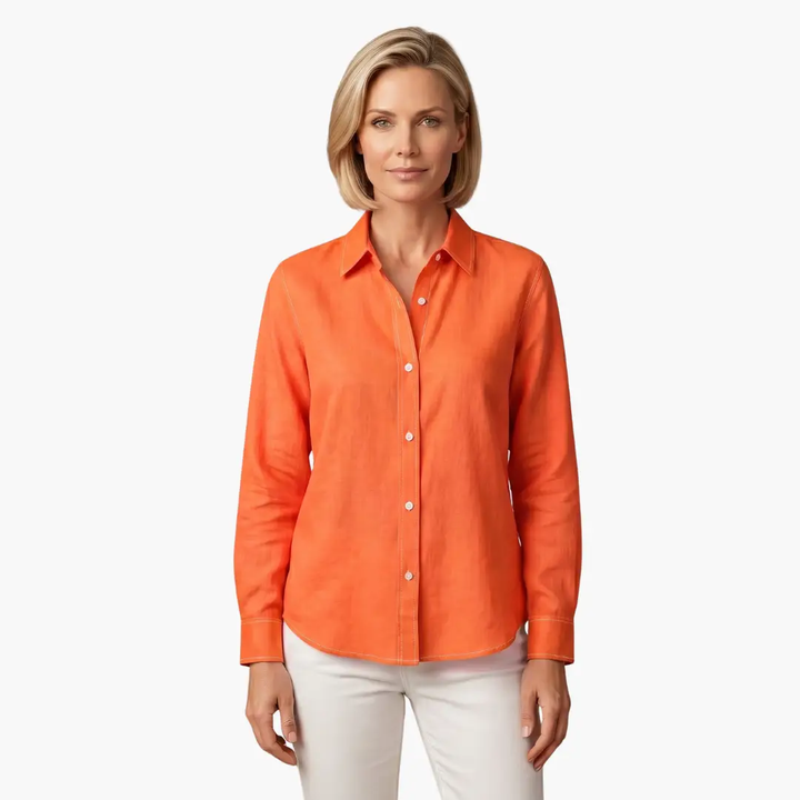 Chemise Femme Manches Longues Coupe Fluide