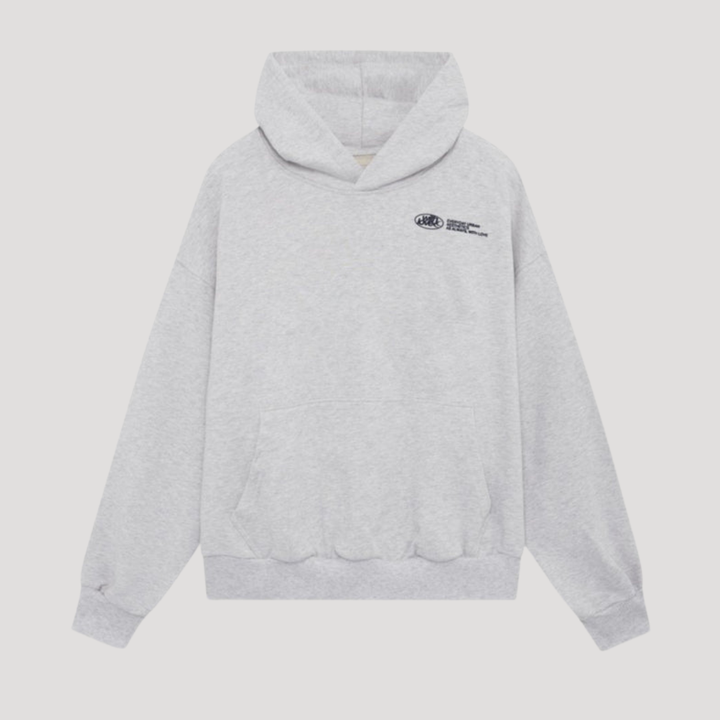 Felpa con cappuccio unisex oversize con motivo