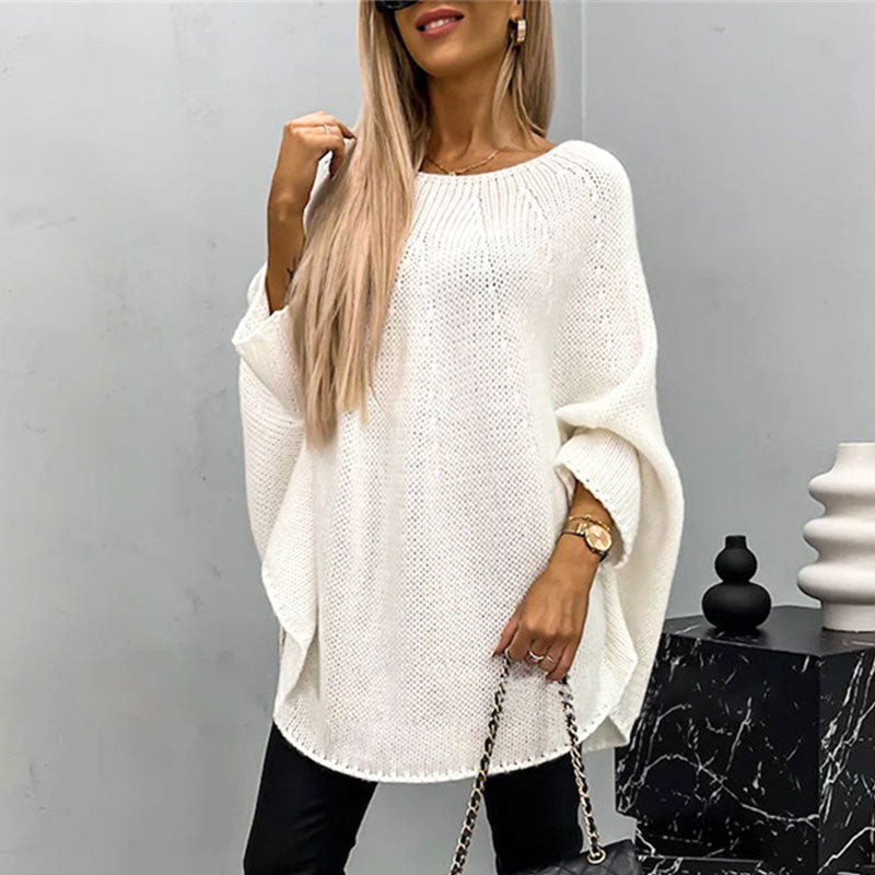 Women's Oversized Batwing Sweater
