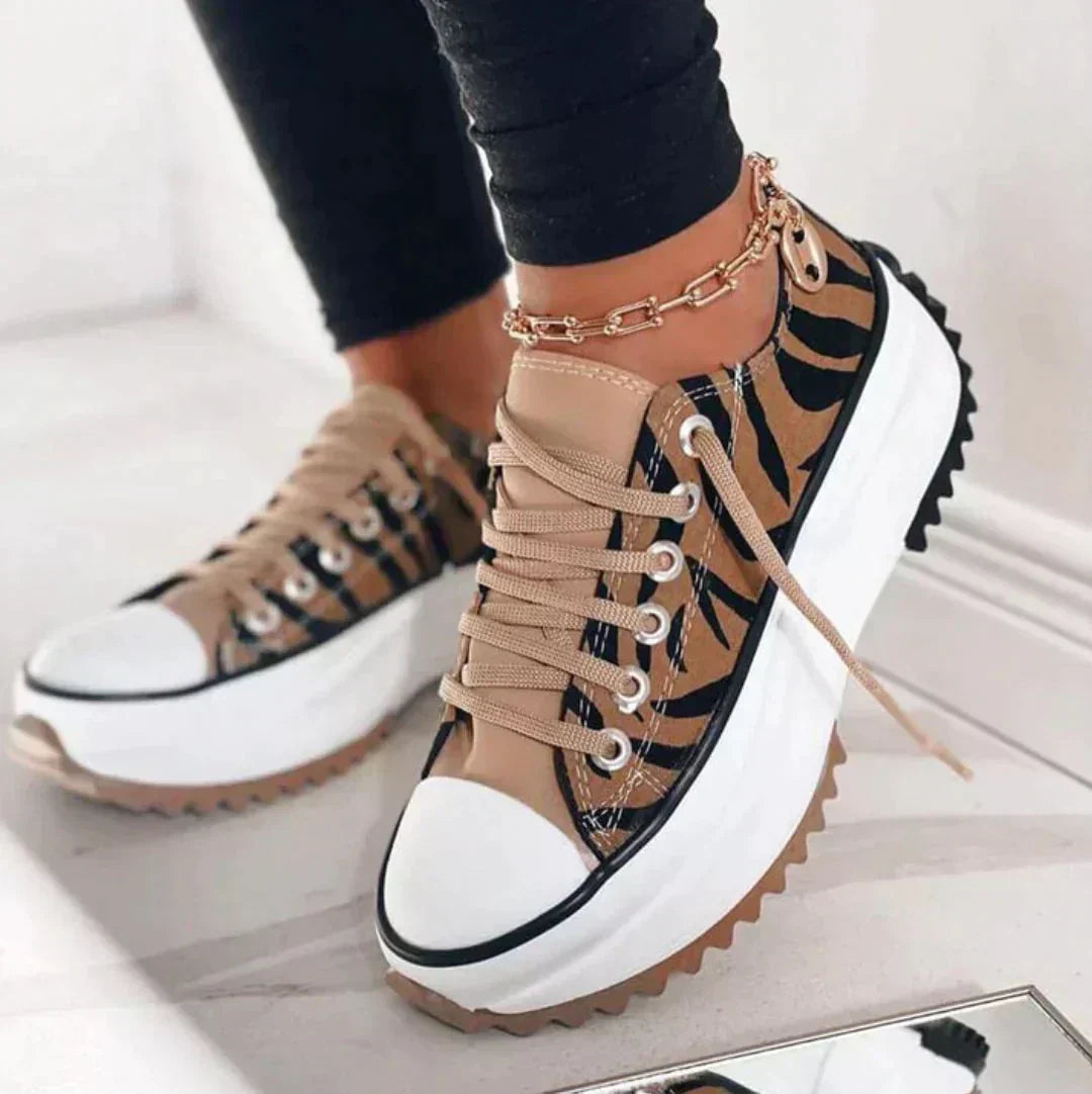 Baskets Confort Femme Maintien Ergonomique