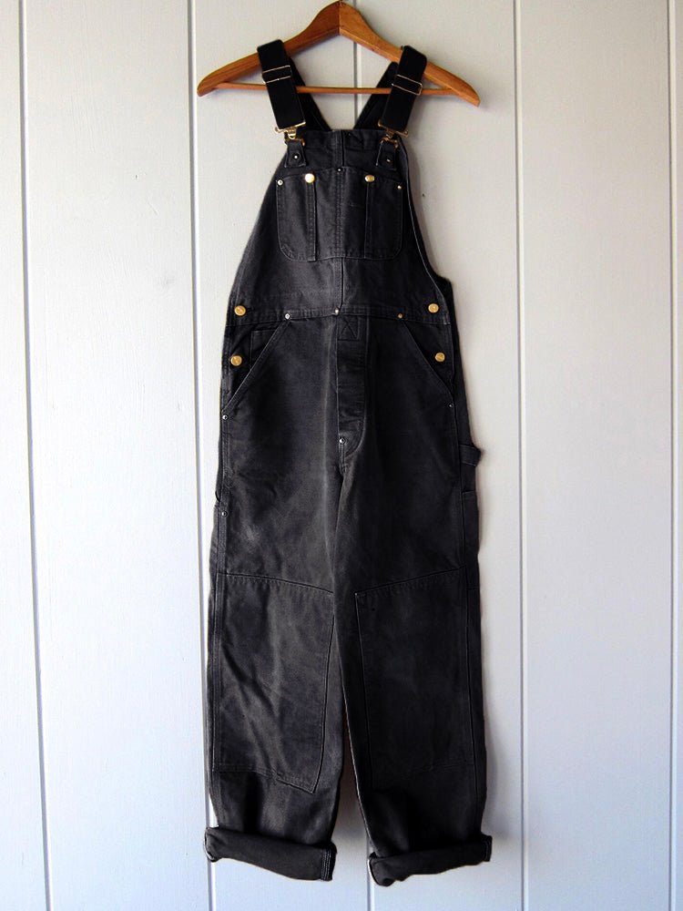 Women's Utility Cargo Jumpsuit with Adjustable Straps
