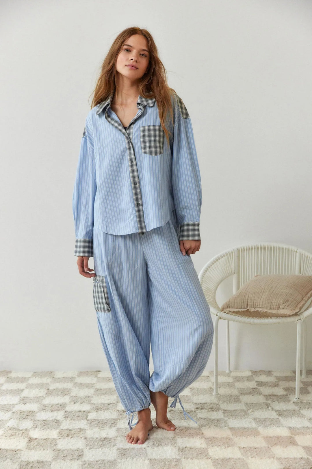 Pyjama Femme Coton Doux Extensible