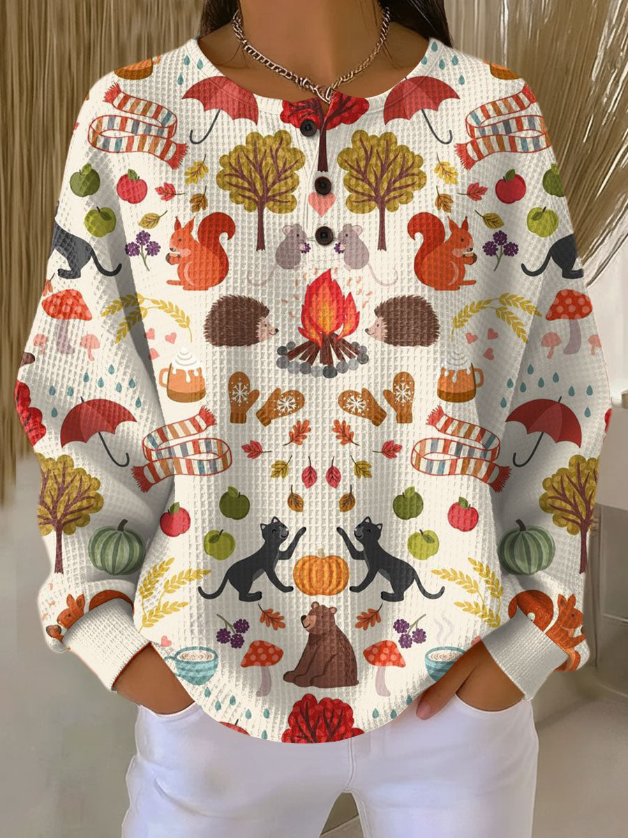 Comfortable Women's Winter Jacquard Pullover