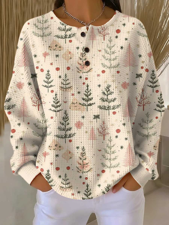 Comfortable Women's Winter Jacquard Pullover