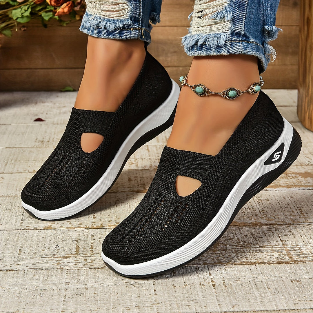 Sneakers Sans Lacets Confort Ergonomique Femme