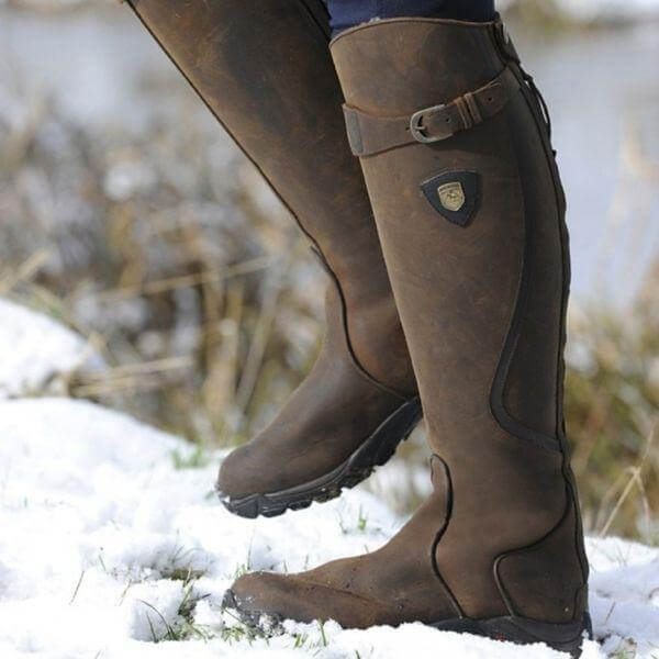 Bottes D'équitation Pour Femme à Hauteur de Genou Avec Boucle