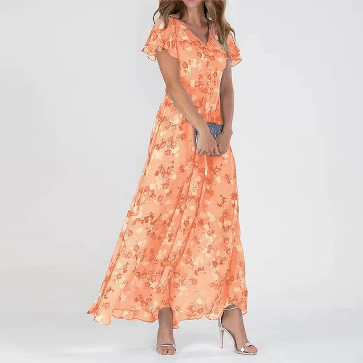 Robe Midi Femme Coupe Cintrée