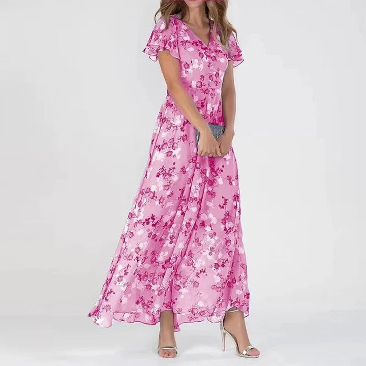 Robe Midi Femme Coupe Cintrée