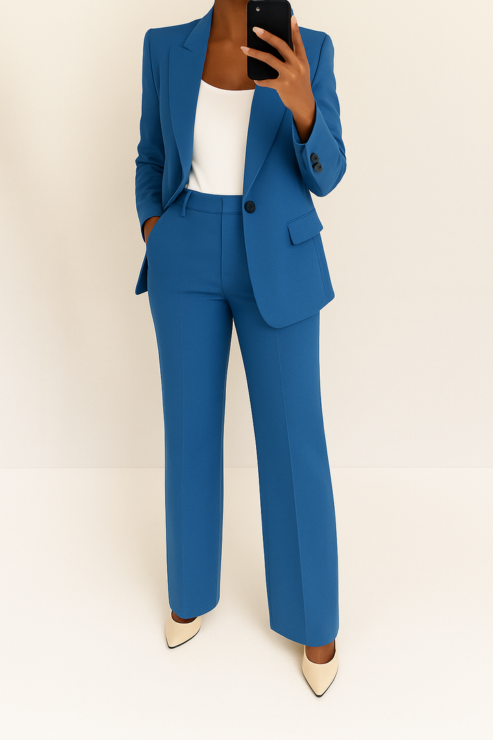 Ensemble Tailleur 2 Pièces Femme Bureau