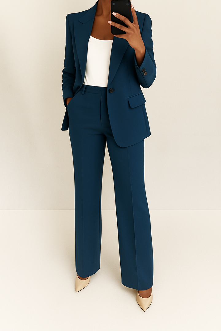 Ensemble Tailleur 2 Pièces Femme Bureau
