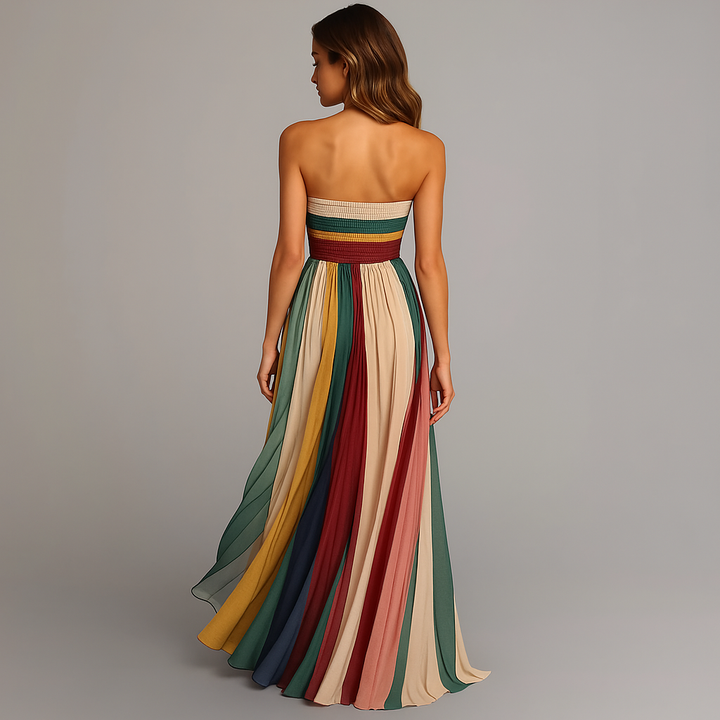 Robe Longue Fluide Femme Cérémonie