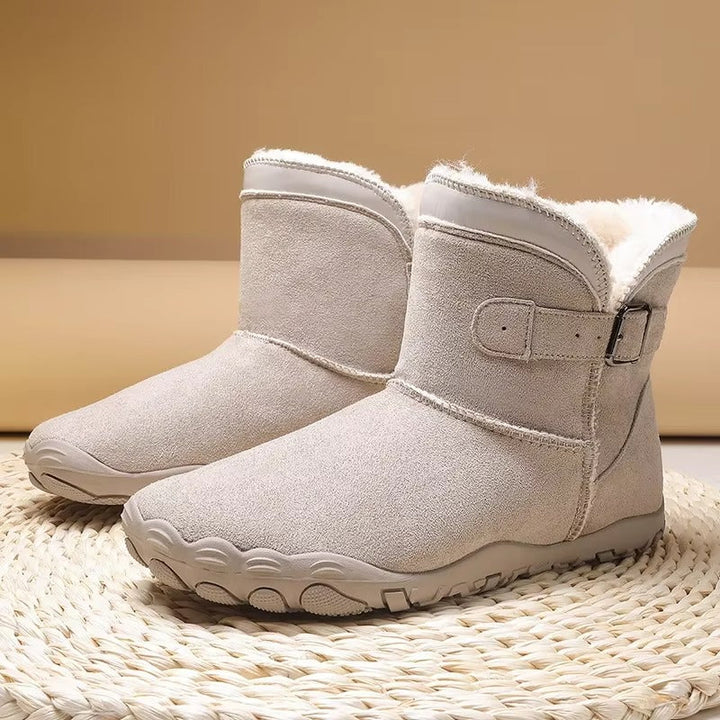 Bottines D'hiver Chaudes et Doublées Pour Femme