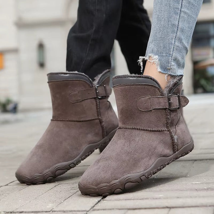 Bottines D'hiver Chaudes et Doublées Pour Femme