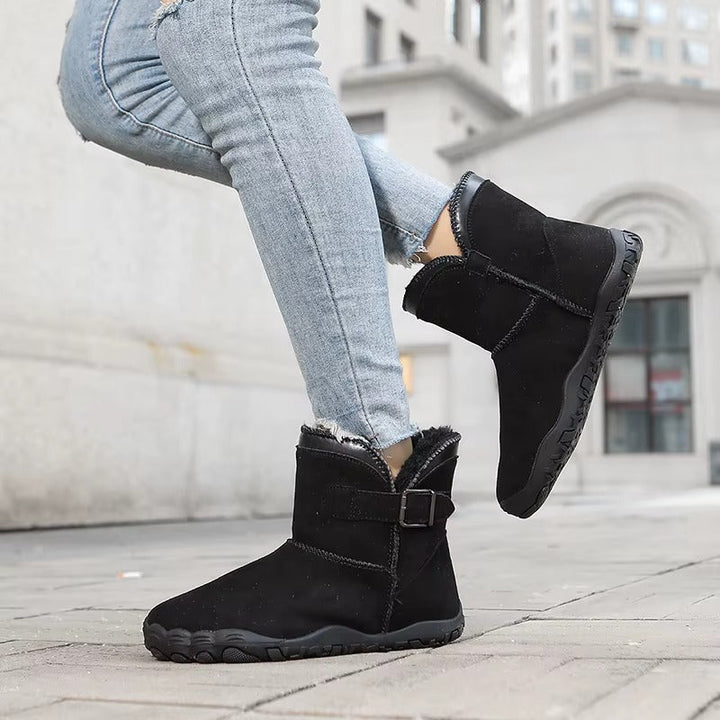 Bottines D'hiver Chaudes et Doublées Pour Femme
