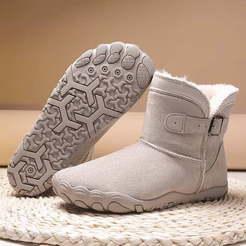 Bottines D'hiver Chaudes et Doublées Pour Femme
