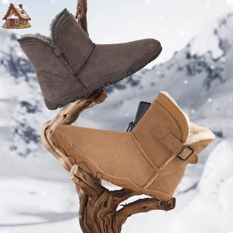 Bottines D'hiver Chaudes et Doublées Pour Femme