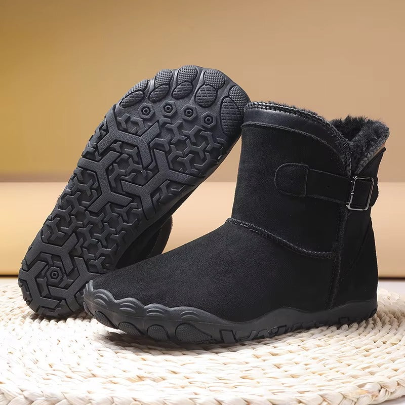 Bottines D'hiver Chaudes et Doublées Pour Femme