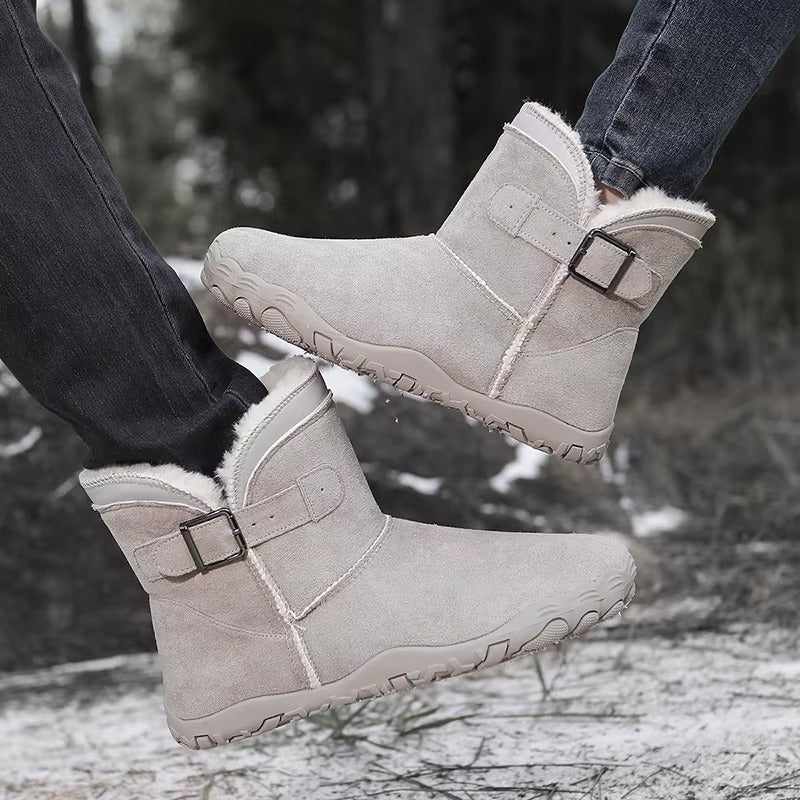 Bottines D'hiver Chaudes et Doublées Pour Femme