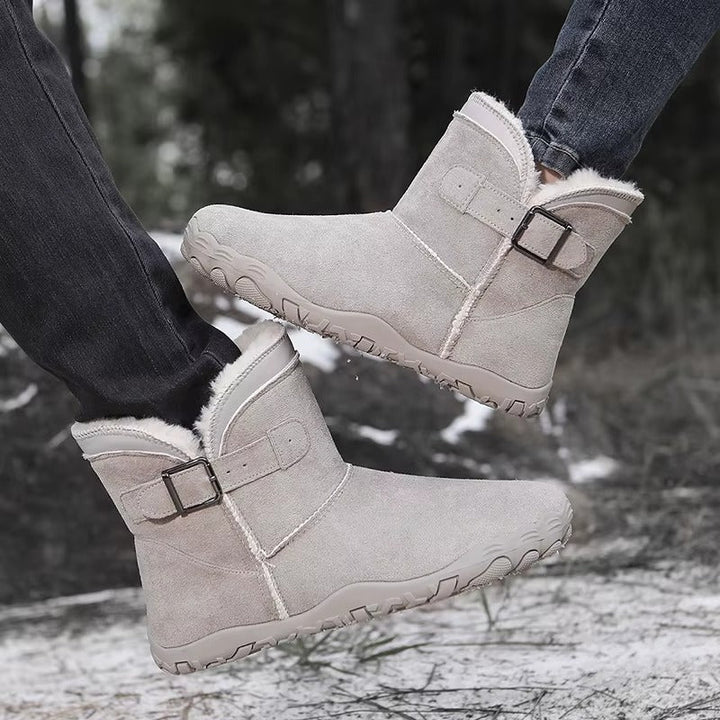 Bottines D'hiver Chaudes et Doublées Pour Femme