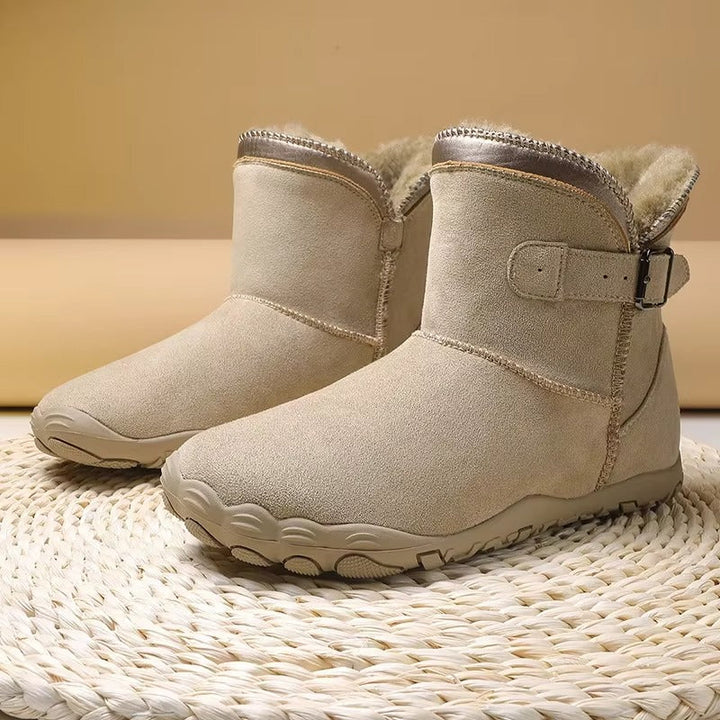 Bottines D'hiver Chaudes et Doublées Pour Femme