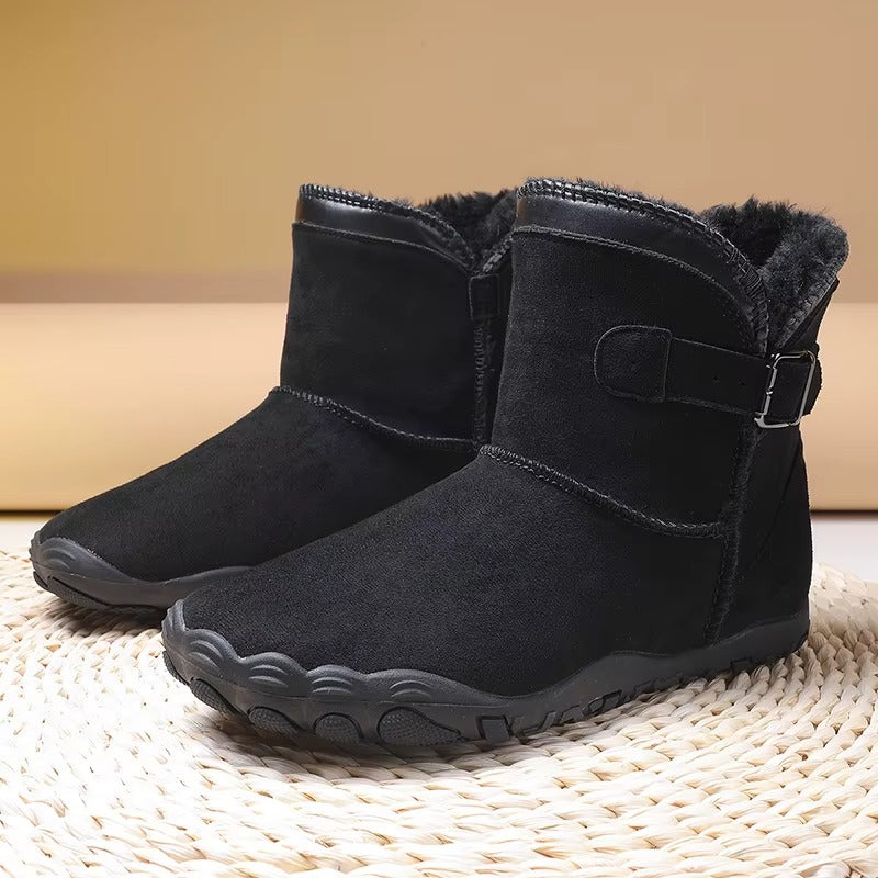 Bottines D'hiver Chaudes et Doublées Pour Femme