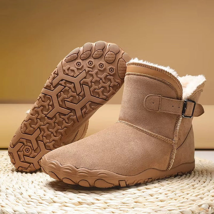 Bottines D'hiver Chaudes et Doublées Pour Femme