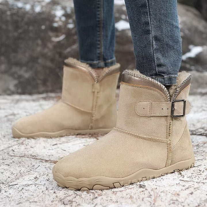 Bottines D'hiver Chaudes et Doublées Pour Femme