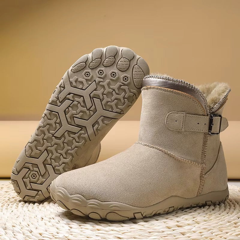 Bottines D'hiver Chaudes et Doublées Pour Femme