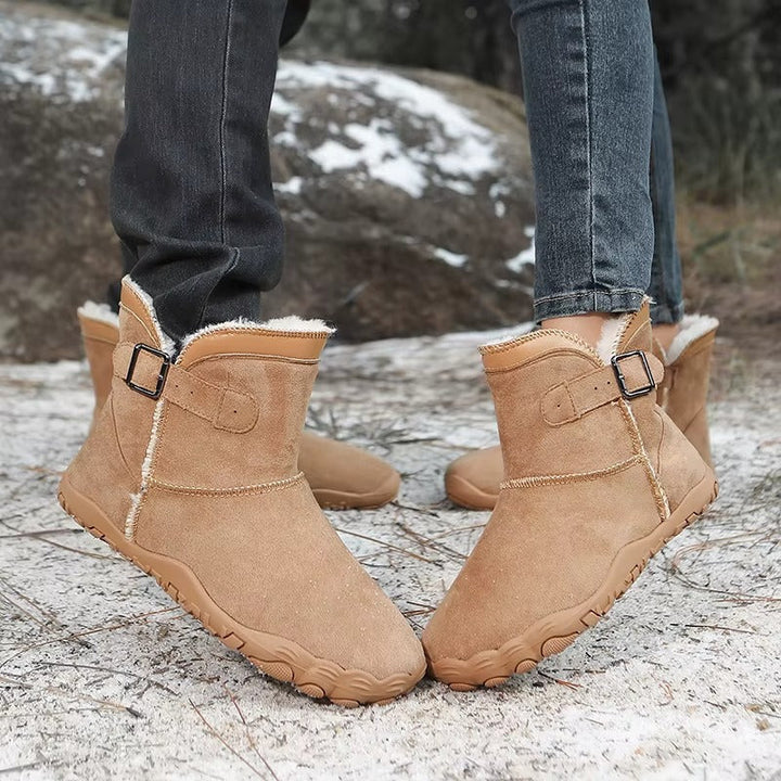 Bottines D'hiver Chaudes et Doublées Pour Femme