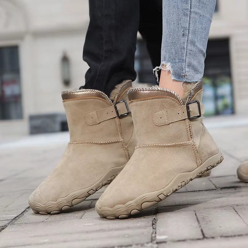 Bottines D'hiver Chaudes et Doublées Pour Femme
