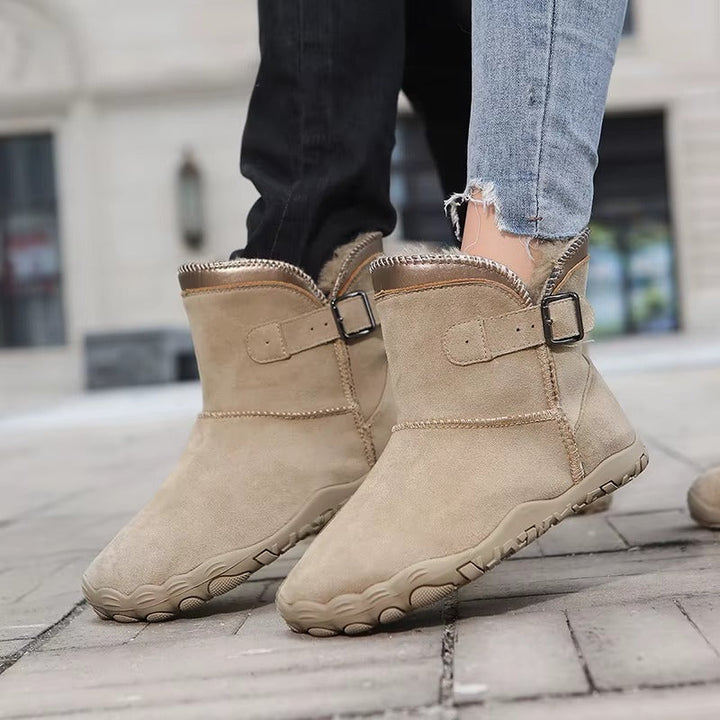 Bottines D'hiver Chaudes et Doublées Pour Femme