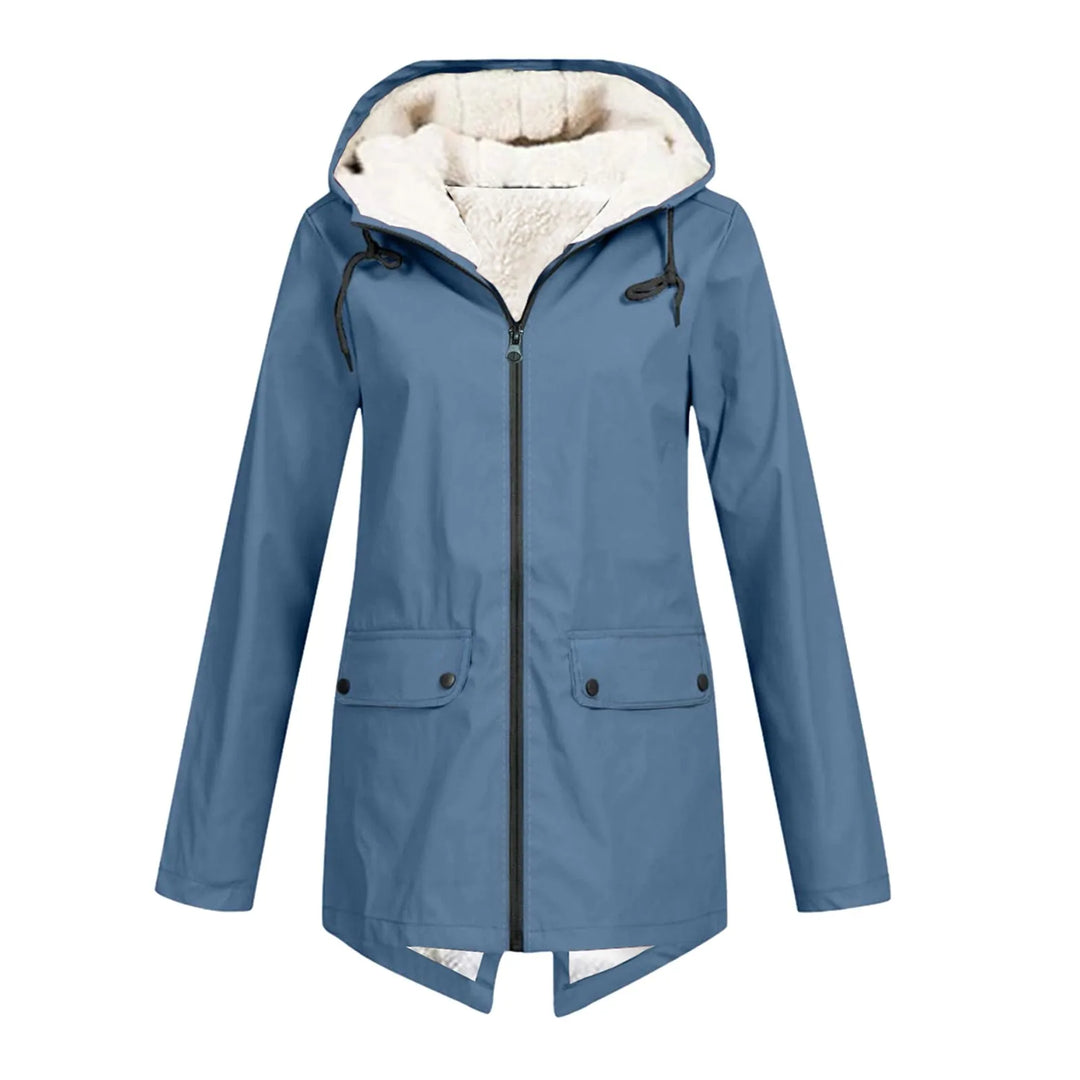 Parka Imperméable Sherpa Pour Femme Hiver